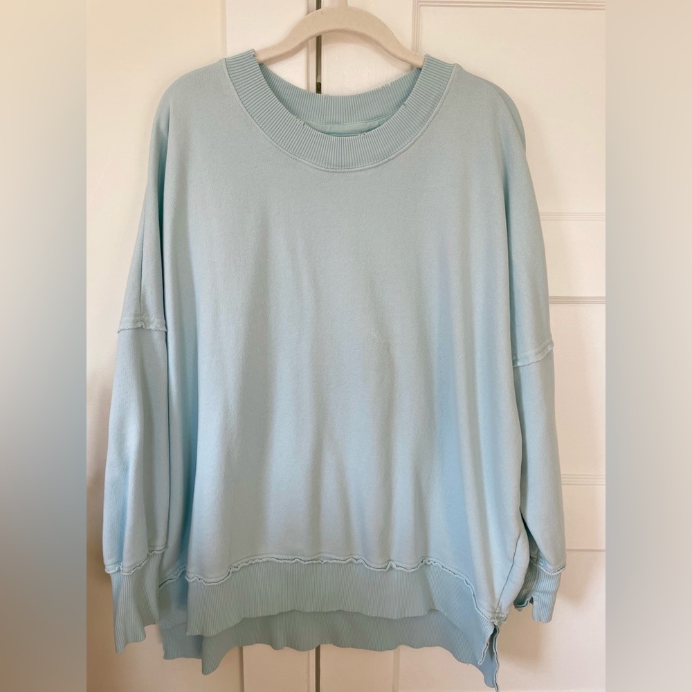 Aerie The Happiest Oversized crew Sweatshirt